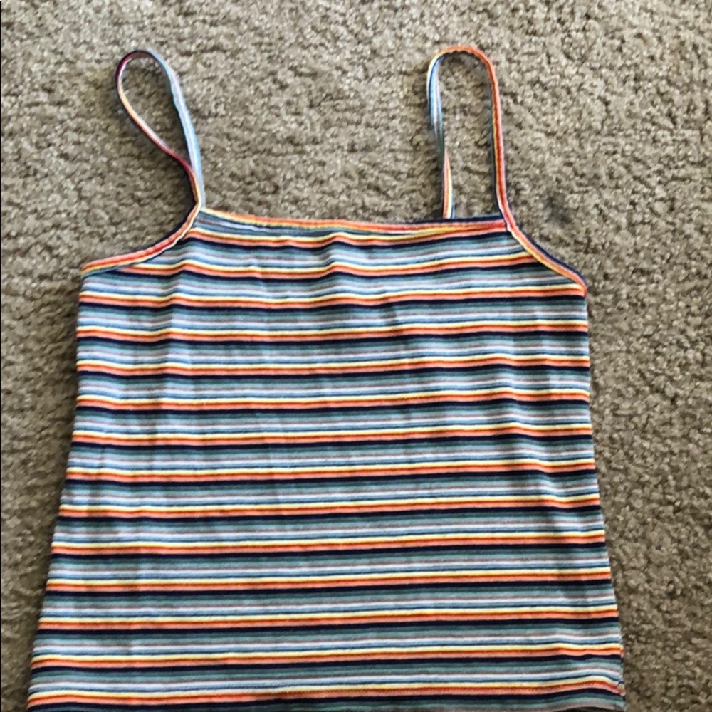 A cropped Brandy Melville tank